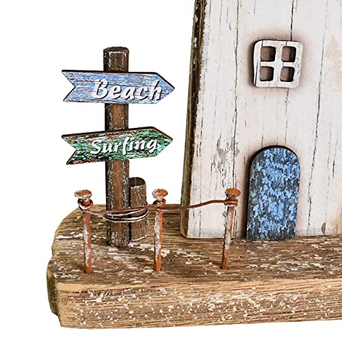 Linfevisiwoodenlighthousedecortabletopnauticaldecorsolidwoodlighthousesstatuefigurinesinsidestandingcoastalbeachdecorationsoceanseathemeforhomedecorbathroom1016inch  Urban Country Home Decor Linfevisi wooden lighthouse decor tabletop nautical decor solid wood light houses statue figurines inside standing coastal beach decorations ocean sea theme for home decor bathroom 1016 inch  urban country home decor
