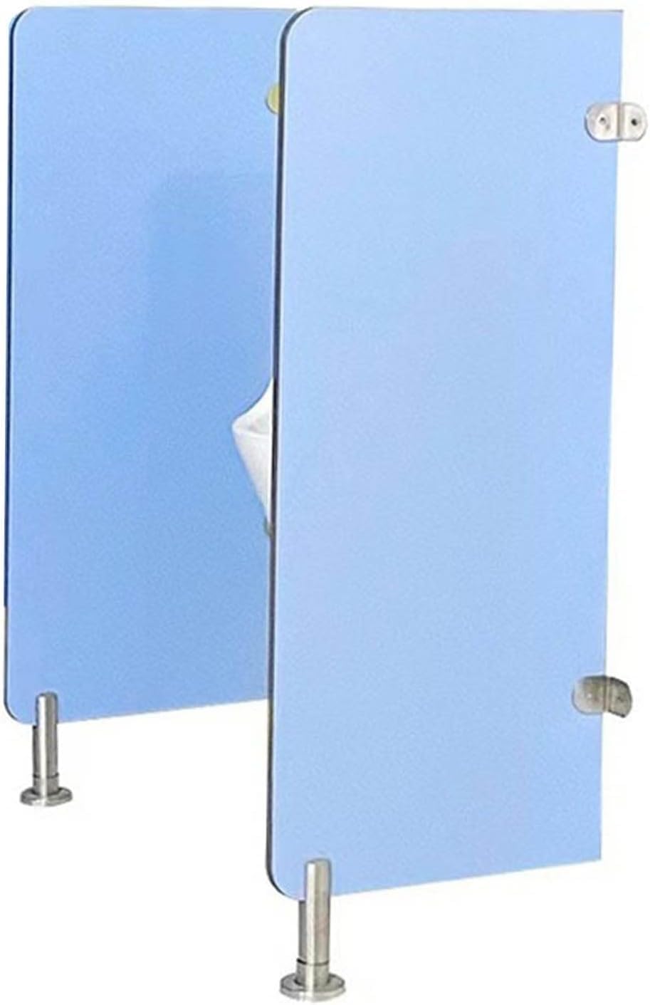 Cloison d'urinoir au sol et panneau de séparation de toilettes publiques hommes