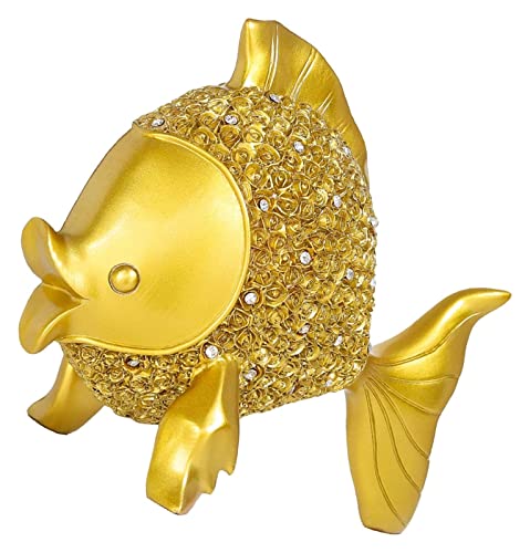 Tablette abstraite ornement poisson résine sculpture moderne art de table