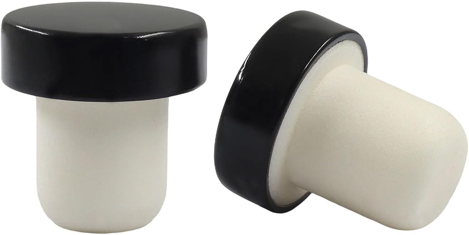 Hordion 24pcs T-Shape Cork Stoppers, Wine Bottle Stopper Reusable