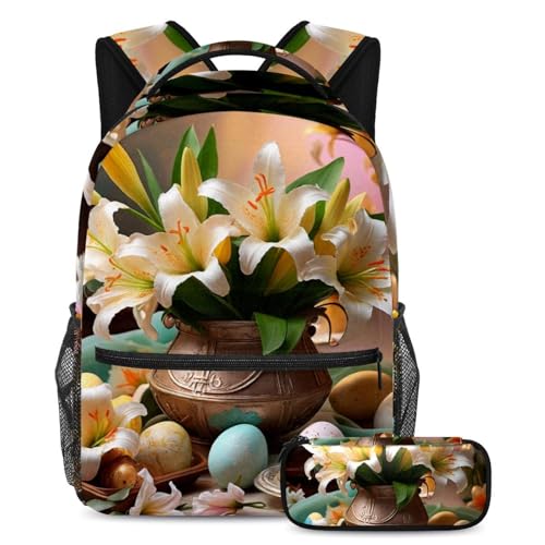 Sac à dos rentrée scolaire 2 pièces grand volume voyage ado multicolore
