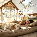 Inflatable Camping Tents with Pump, Air Glamping Tents, Easy Setup Waterproof and Windproof Blow up Tent, 4 Seasons Oxford Cabin Tent.