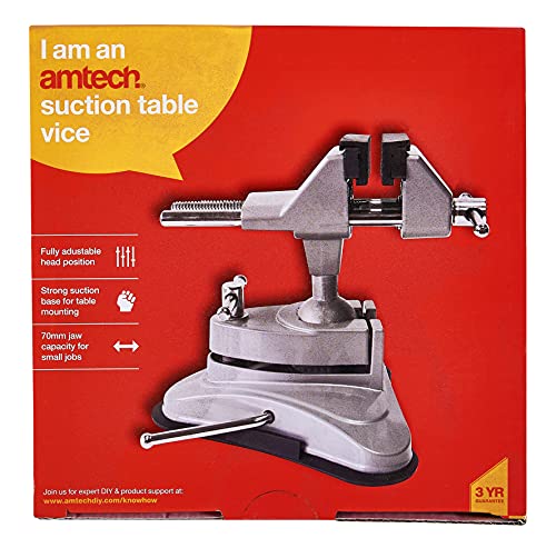 Amtech AM-D4200 étau gris résistant pour stopper les vibrations - 4