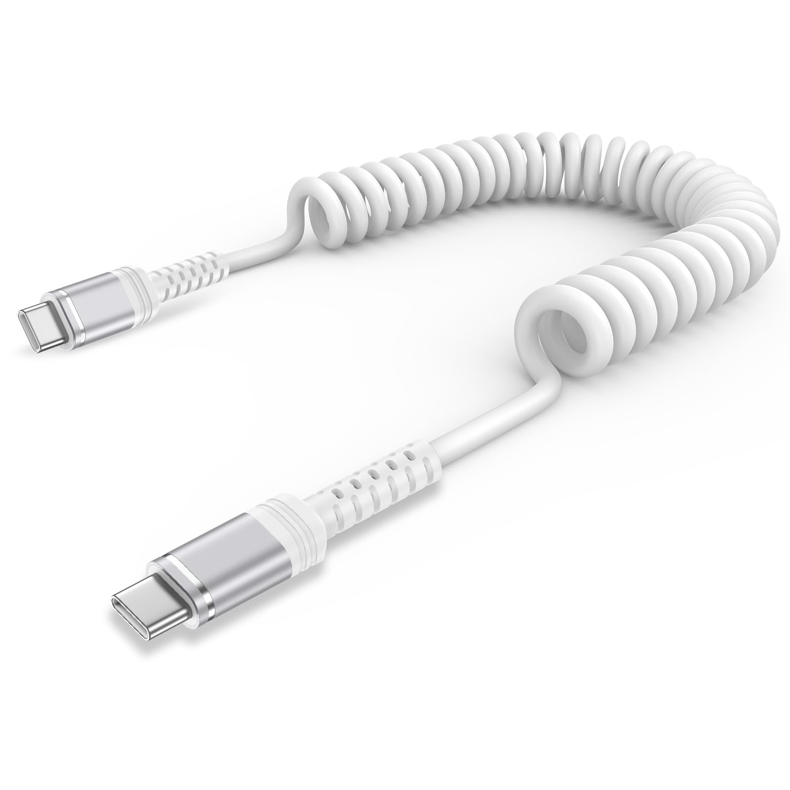 Amazon.co.jp: USB C ケーブル 短い 20W 急速充電 1.2M コイル型