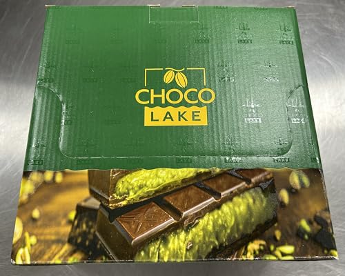Chocolake Dubai Kunafa Pistachio Milk Chocolate Bar, 6.7 oz (Pack of 10) – Rich Milk Chocolate with Crunchy Kunafa and Pistachio Cream Filling