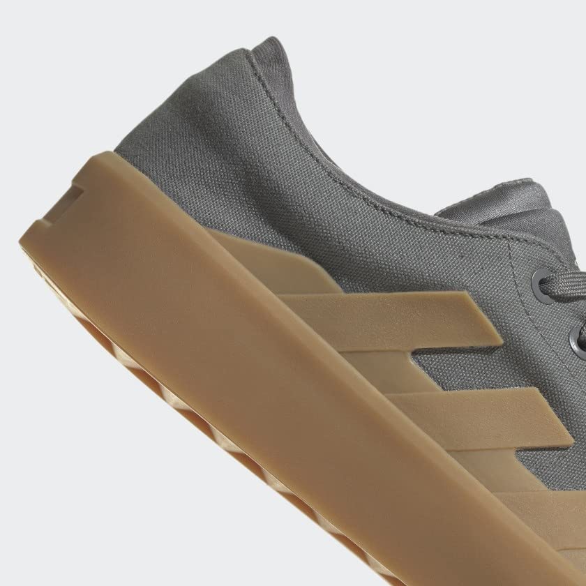 Image of adidas Mens Znsored Lace Up Sneakers Shoes Casual - Grey