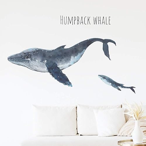 Miniatura 2 de Decoración de pared, decoración de habitación, calcomanías de pared de animales lindos para aula, dormitorio, sala de estar, ventana, tienda