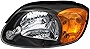 Gold Shrine For Hyundai Accent Headlight Lamp 2003 2004 2005 2006 Halogen Driver Left Side