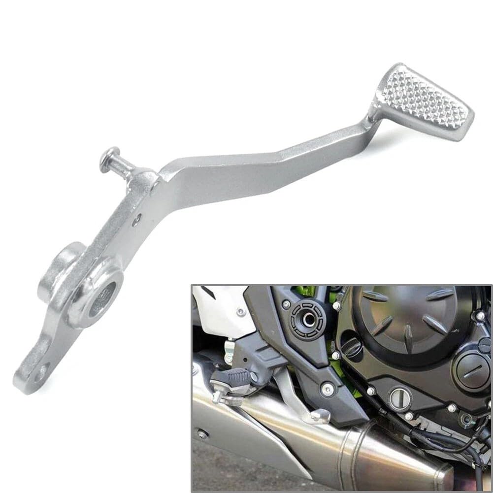 Levier de pédale de frein arrière pour moto Kawasaki 650 EX650 Z650 ER650 2017-2025 Convient pour plusieurs modèles d'années