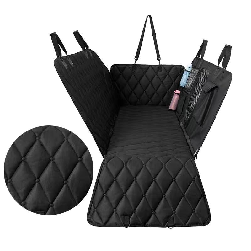 Housse De Siège Auto Universelle Imperméable - Protection Pour Sièges Avant/arrière Contre Enfants Et Animaux (Noir) - 6