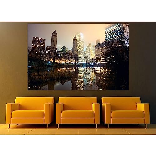 Tableau Central Park New York №115 ZELLART | Impression sur toile déco salon 90x60 cm