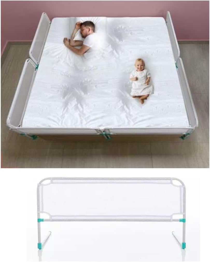 Grade para Cama Proteção Infantil Bebê Crianças e idosos Sono Seguro