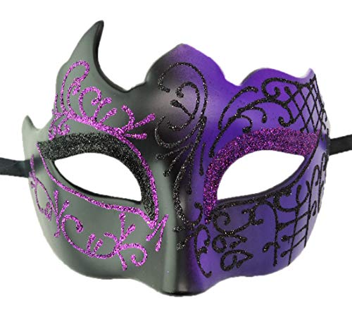 Photo 1 of Biruil Men's Masquerade Mask Muscial Vintage Party Masque Cosplay Dress Costume Eyemask