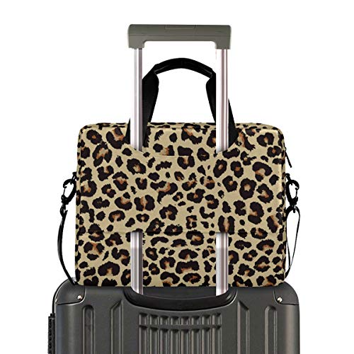 image for ALAZA Cheetah Leopard Print Animal Skin Laptop Case Bag Sleeve Portabl