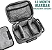 OZCHIN Smell Proof Bag with Combination Lock File Organizer Case Container Medicine Odorless Storage Lock Box Great Gift for Friend (grey, L)