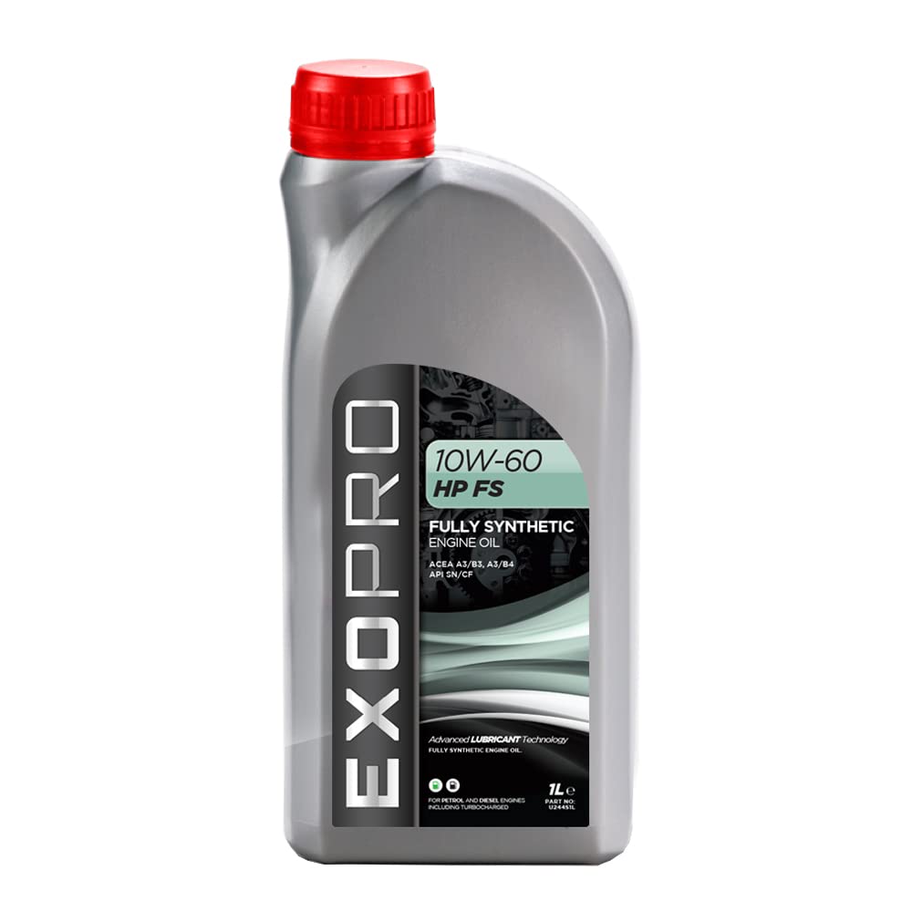 ExoPro 10W-60 ACEA A3/B3, A3/B4, API SN/CF Full Synthetic Motor Oil 1L