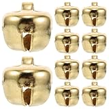 Décoration festive : porte-clés grelot en métal, un incontournable pour les décorations de noël, grelots de noël, clochettes de noël pour les loisirs créatifs