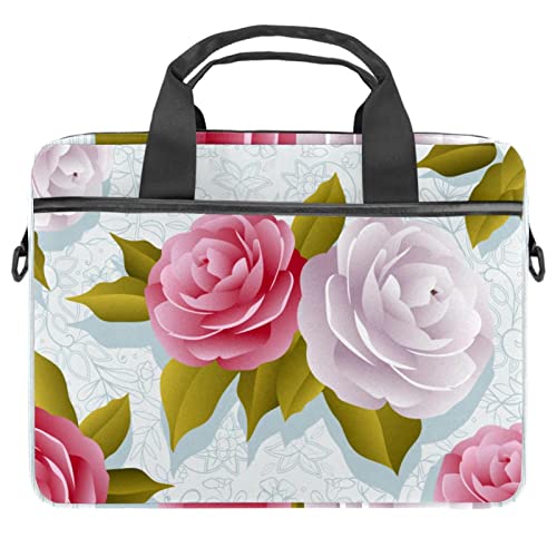 Sacoche PC 13 pouces fleurie pour transporter votre ordinateur au café