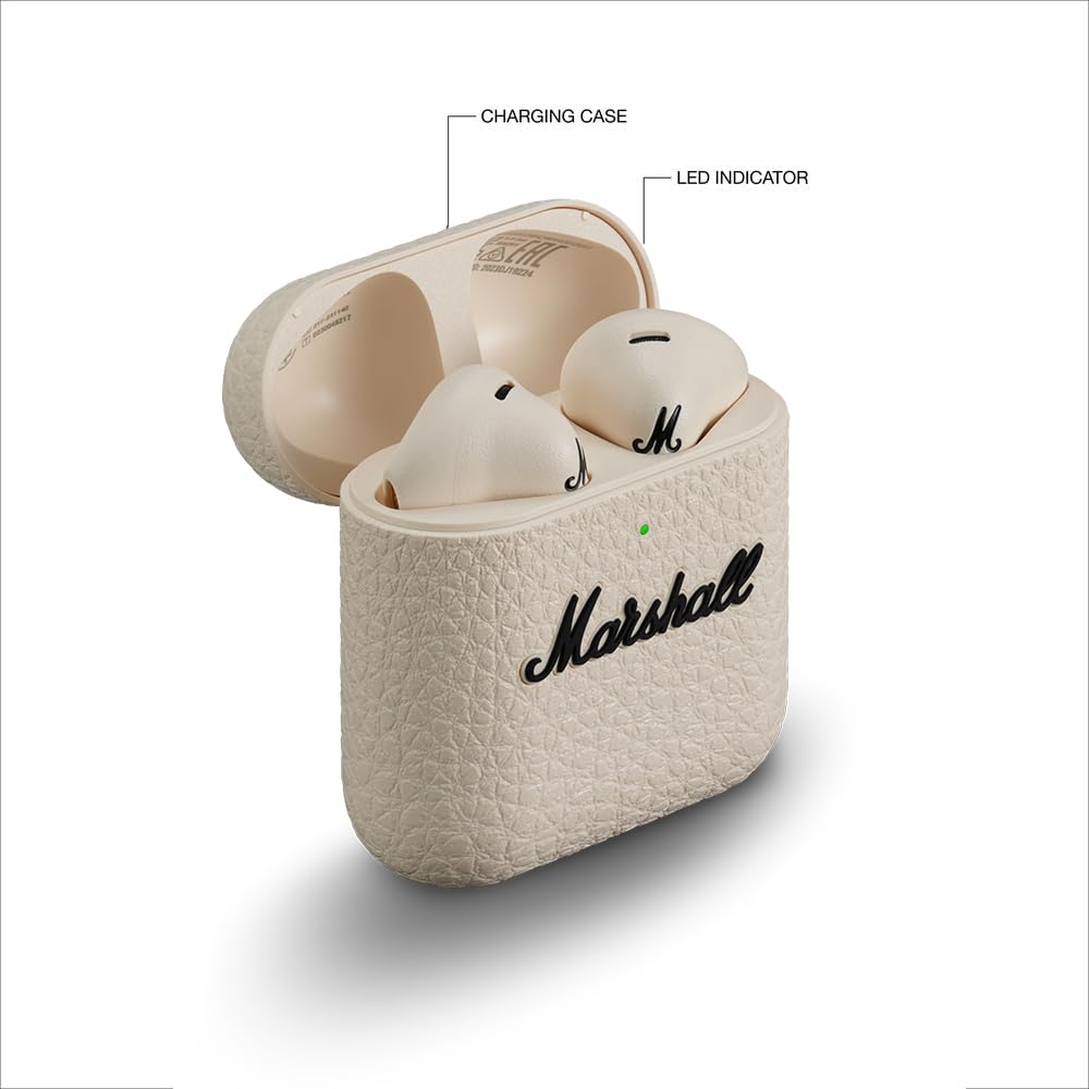 Amazon.co.jp: Marshall 完全ワイヤレスイヤホン Minor IV クリーム