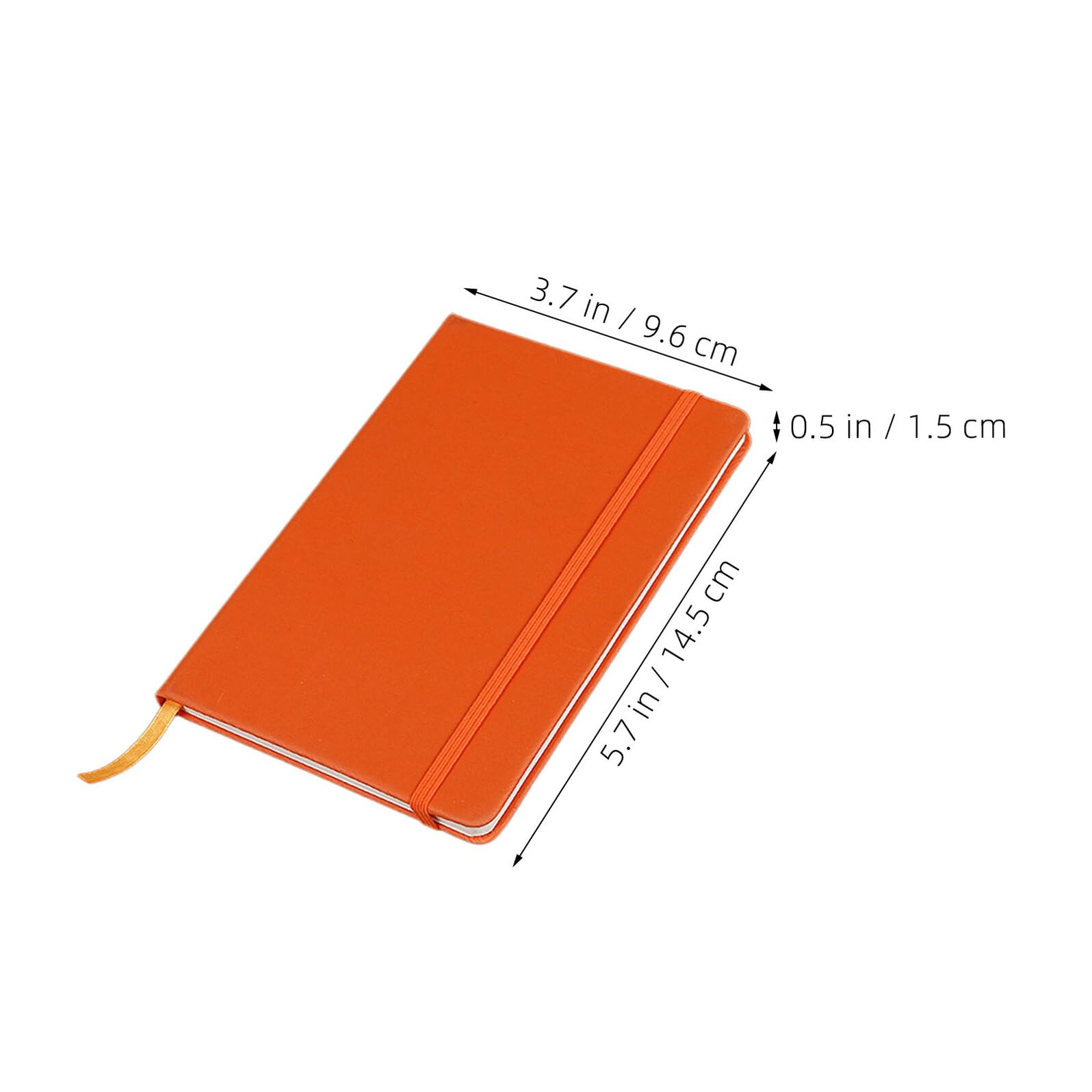 7 Pezzi Quaderni Tascabili con Copertina PU e Chiusura Elastico Mini Notepad Rigati per Scuola Ufficio e Uso Quotidiano Taccuini Portatili Resistenti e Versatili