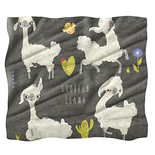Couvertures en microfibre douce Lama et Alpaga pour réchauffer vos nuits - 2