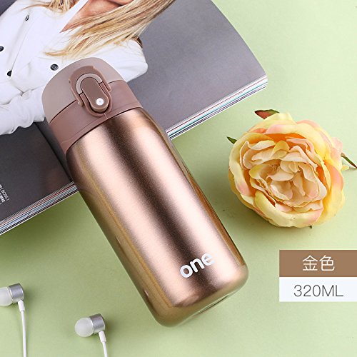 260ML 320ML Baby Feeding Bottle Water cup for baby drinking Thermos Vacuum Bottle Insulation Flask Cute Gift for Friends Lovers