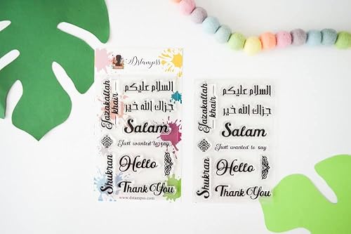 Sellos de silicona transparente para manualidades, álbumes de recortes, papeles de regalo, envolturas, manualidades y proyectos infantiles,