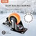 VEVOR Caster Wheels, 3-Inch Swivel Plate, Set of 4, Heavy Duty 250 lbs Load Capacity Per Caster, PVC Non-Marking Wheels With Security A/B Locking for Cart Furniture Workbench