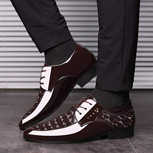 Men Male Shoes Shoe Lace Shoes Casual Leather Business Suit Comfortable Dress Men's Leather Shoes Shoes Men All Leather3