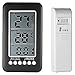 Meichoon Thermomètre Sans Fil Station Météo Intérieure Extérieure Moniteur Température Numérique Avec Télécommande Réfrigérateurs Domestiques Stockage Glace Maximum Minimum UD06