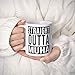 Westwood Tees Muha Last Name Gift. Personalized, Custom Straight Outta Surname Sign Coffee Mug. 11 Ounces., White