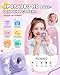 Kids Camera Instant Print, Upgrade Dual-Lens Selfie Digital Camera for Kids, Christmas Birthday Gifts Toys for Boys Girls Age 3-12, HD 1080P Toddler Portable Toy with SD Card 3 Rolls Print Paper