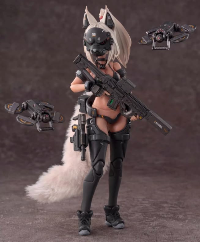 蝸之殼Snail Shell 可動フィギュアセット 蝸之殻(スネイルシェル) 1/12 RA-03 装甲ウサギ アンネリーゼ 塗装済み