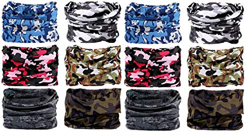 Image of Okara Bandana Head Wrap Scarf Neck Warmer Headwear Balaclava for Sports