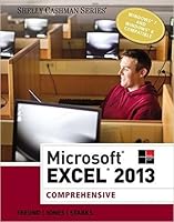 Microsoft Excel 2013 Comprehensive Instructor's Edition 1285168836 Book Cover