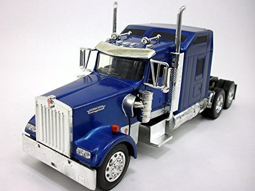 Peterbilt W900 Truck Diecast Metal 1/32 Scale Model - BLUE