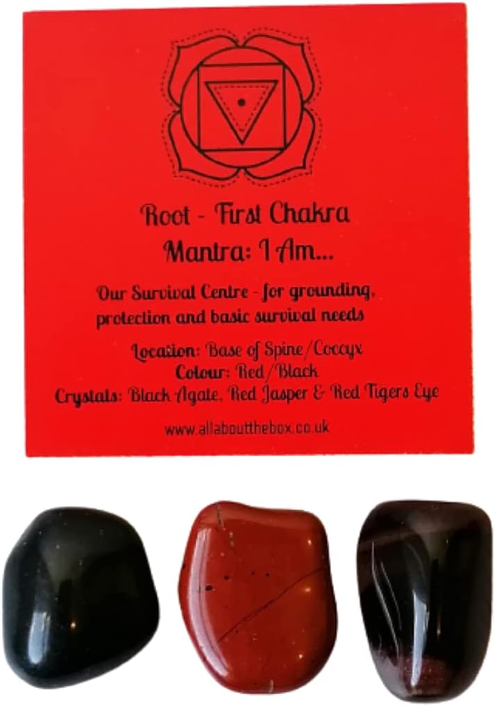 Root Chakra Crystals | Root Chakra Tumblestones | Root Chakra Gemstones | Genuine Crystals | Trusted UK Crystal Seller