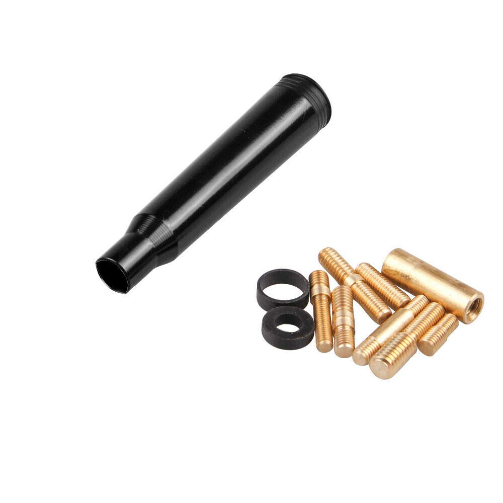 50 Caliber Black Bullet Antenna – Billet Aluminum Short Antenna For Ford F150, F250, F350, Etc.