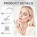7 Pairs Nose Shaper Nose Lifter Noses Clips, Invisible Painless Noses Lift Insert Correction Beauty Tool Set, (Black + White, Transparent Double Head + Single Head)