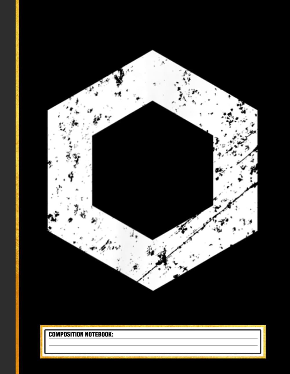 Cryptocurrency LINK Chainlink Blockchain Crypto Distressed Composition Notebook