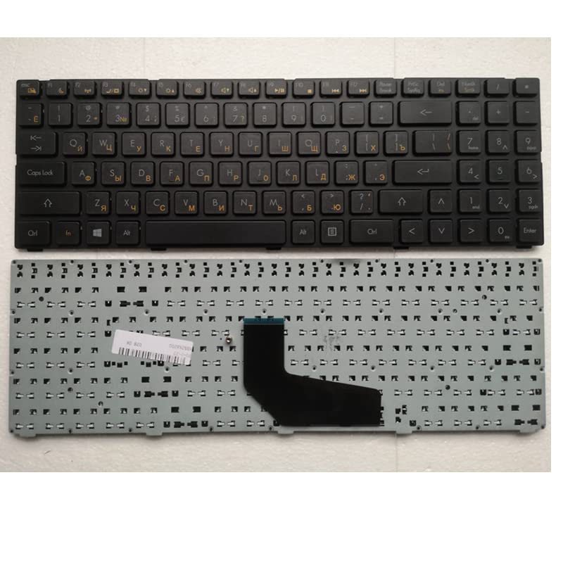 COMPUAE - Rusiann laptop Keyboard for DNS TWC K580S i5 i7 D0 D1 D2 D3 K580N TWH K580C K620C AETWC700010 MP-09R63SU-920 RU Black NEW