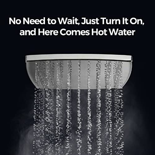 image for Natural Gas Tankless Water Heater, FOGATTI Indoor 7.5 GPM, 170000 BTU 