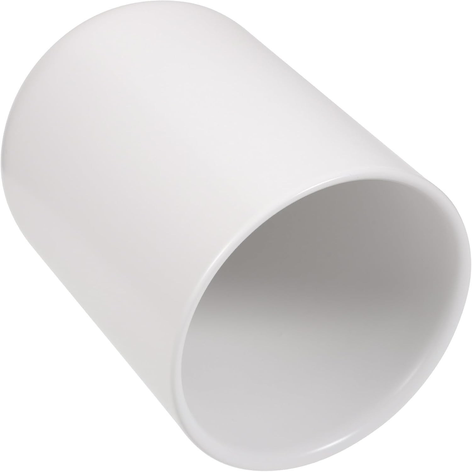 NUOBESTY Ceramic Chopstick Holder Kitchen Utensil Crock White Countertop