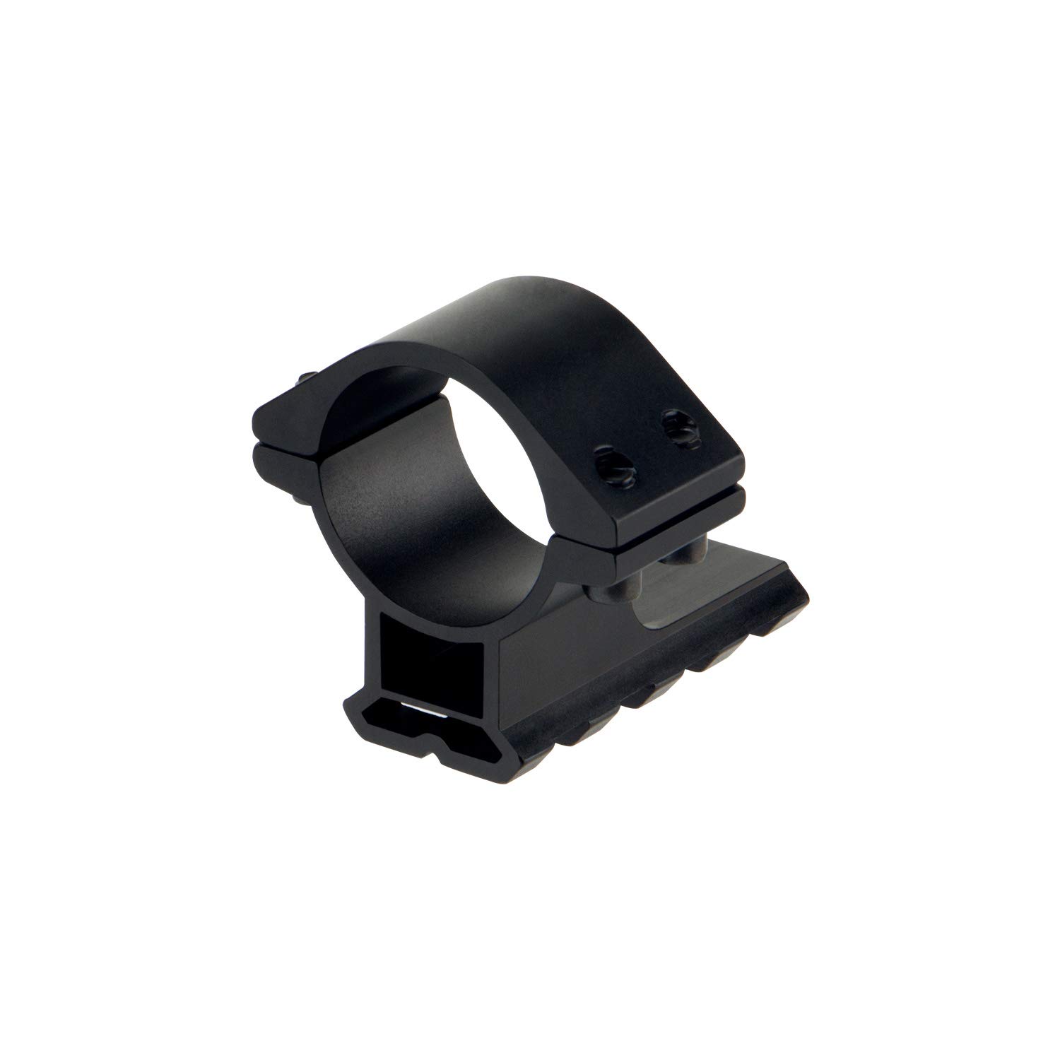 Supporto per barilotto per Binario 25,4 mm Adattatore per Anello per Binario con 20mm Weaver Picatinny Supporto per Binario Staffa Esterna Torcia elettrica Puntamento Staffa