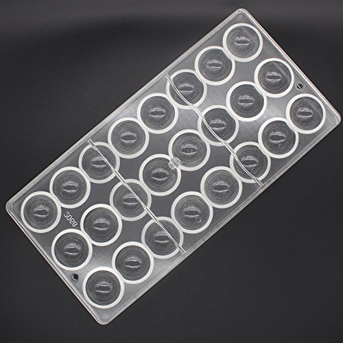 Goldbaking Semi Sphere Chocolate Mould PC Polycarbonate Hemisphere Chocolate Mold (s 1.2inch) - Thumbnail 6