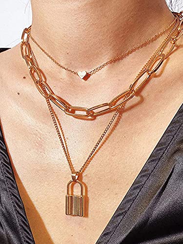 Plated Necklace & Earrings Combo Set ()