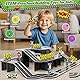 Jvshazup 48PCS Magnetische Bausteine Spielzeug, Magnetbausteine für 3 4 5 6 7 Jahre Kinder, Montessori Magneten Set Spielzeug Geschenk für Kinder ab 4-8 Jahre Junge Mädchen