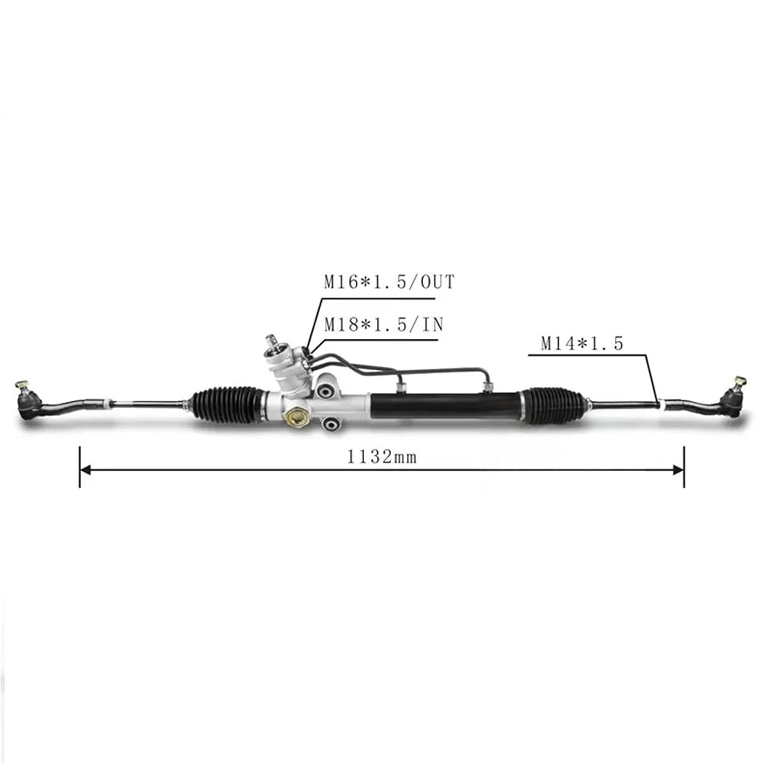 851021403 Compatible with Chevrolet Optra Nubira Lacetti 1.4 .6 .8 Power Steering Rack 96892952 96852935 95961360 96442387