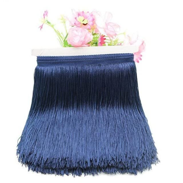 AILIFE Frange en dentelle de 9,1 m de large et 30 cm de large pour robe latine, accessoires de vêtements, ruban en dentelle