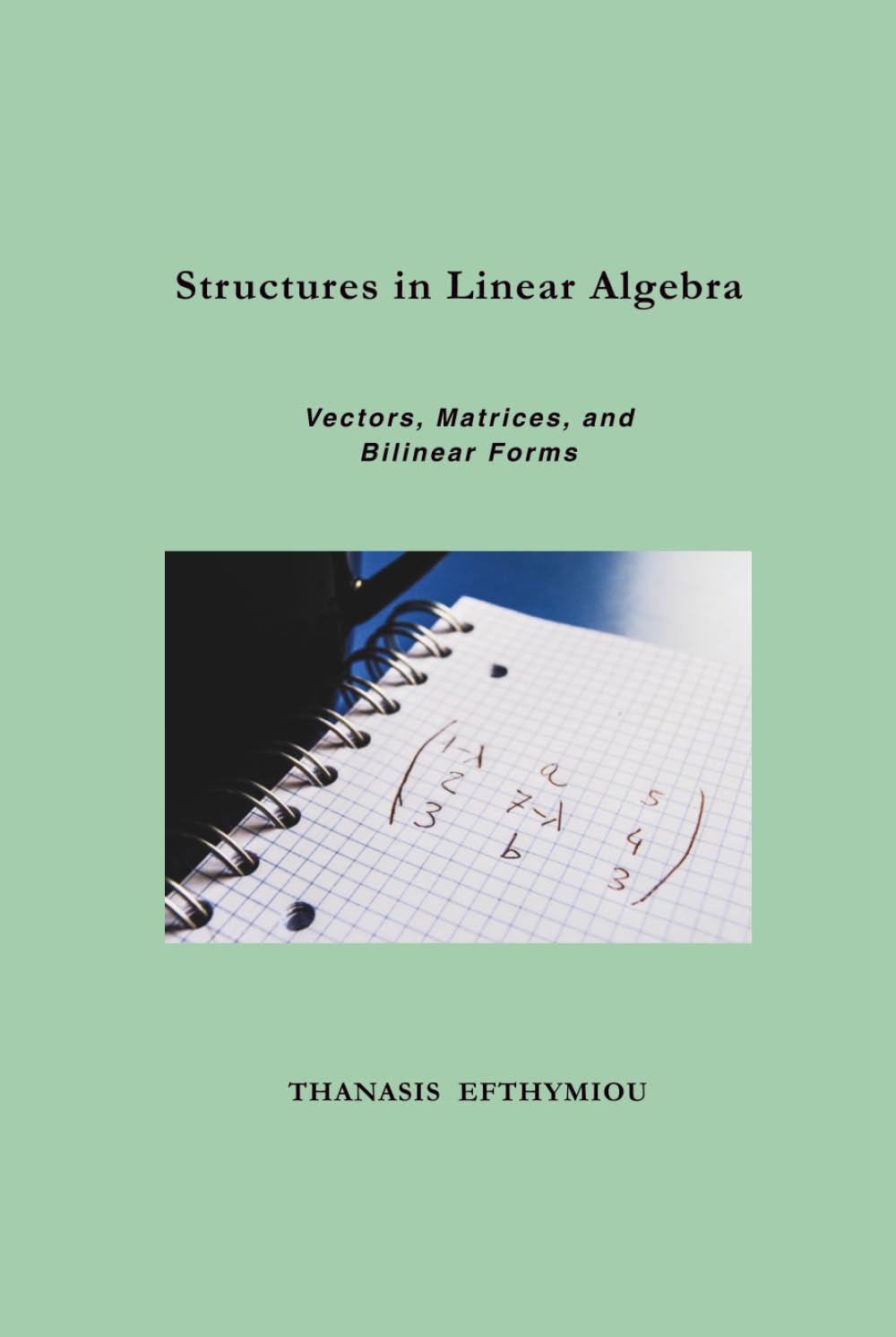 Structures in Linear Algebra: Vectors, Matrices, and Bilinear Forms